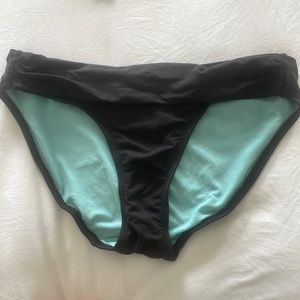black athleta bikini bottoms size small